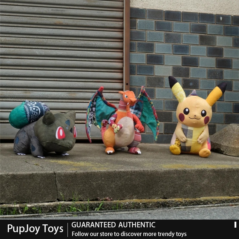 Vintage Pokemon Collectible - Плюшевая игрушка PokéMon, коллаборация с Шоном