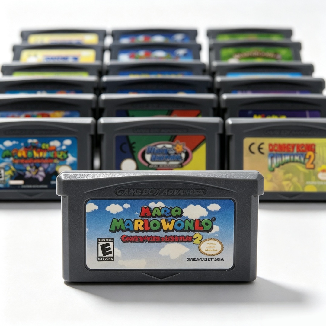 Картриджи с играми для GBA, ве – обзор и цена Vintage Game Collection